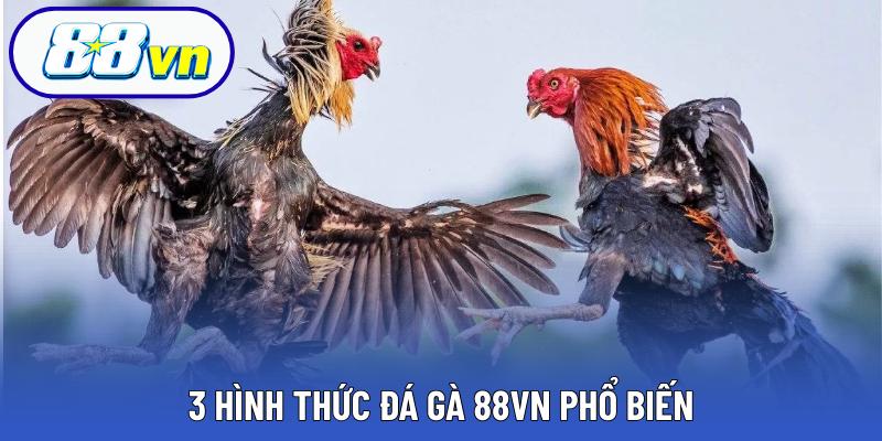 3 hình thức đá gà 88VN phổ biến